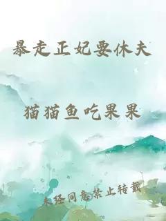 暴走正妃要休夫