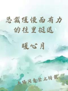總裁緩慢而有力的往里挺送