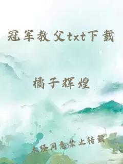冠軍教父txt下載