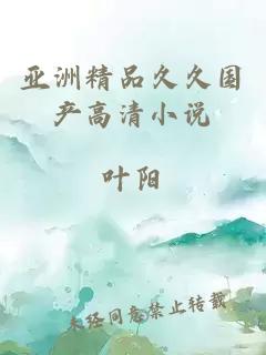 亞洲精品久久國產(chǎn)高清小說(shuō)
