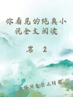 你看見(jiàn)的純真小說(shuō)全文閱讀