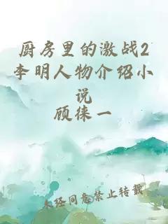 廚房里的激戰2李明人物介紹小說(shuō)