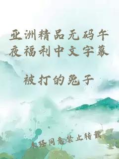 亞洲精品無(wú)碼午夜福利中文字幕
