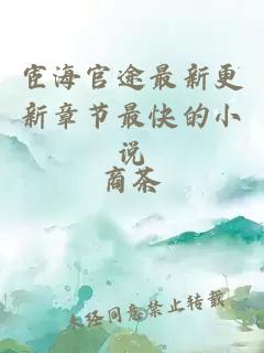 宦海官途最新更新章節最快的小說(shuō)