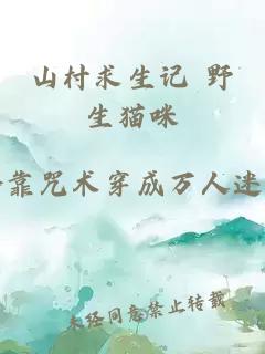山村求生記 野生貓咪