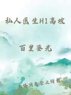 私人醫生H1高坡
