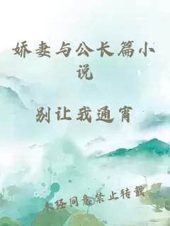 嬌妻與公長(cháng)篇小說(shuō)