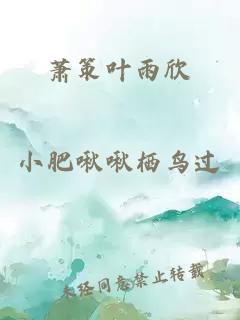 蕭策葉雨欣