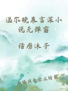 溫爾晚慕言深小說(shuō)無(wú)彈窗