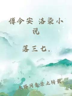 傅今安 洛染小說(shuō)
