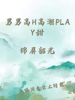 男男高H高潮P(pán)LAY甜