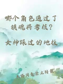 哪個(gè)角色通過(guò)了鎮魂將考核?