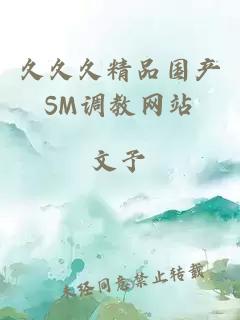 久久久精品國產(chǎn)SM調教網(wǎng)站