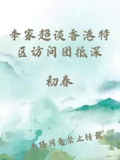 李家超談香港特區訪(fǎng)問(wèn)團抵深