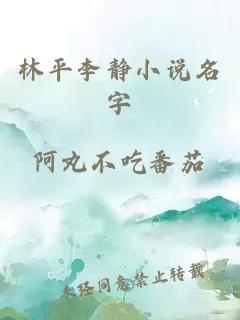 林平李靜小說(shuō)名字