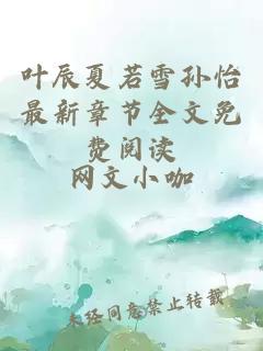 葉辰夏若雪孫怡最新章節全文免費閱讀