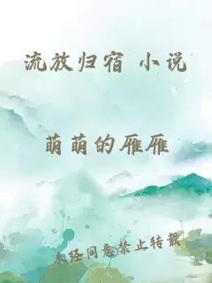 流放歸宿 小說(shuō)