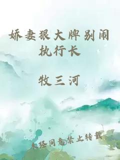 嬌妻狠大牌別鬧執行長(cháng)