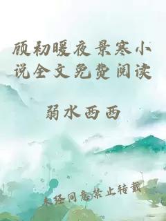 顧初暖夜景寒小說(shuō)全文免費閱讀