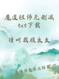 魔道祖師無(wú)刪減txt下載