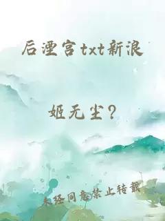 后湮宮txt新浪