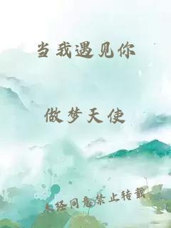 當我遇見(jiàn)你