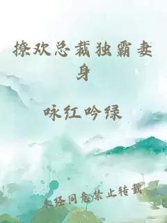 撩歡總裁獨霸妻身