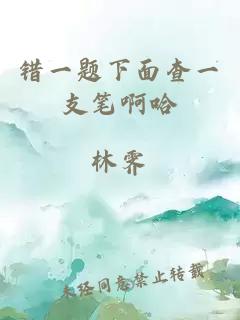 錯一題下面查一支筆啊哈