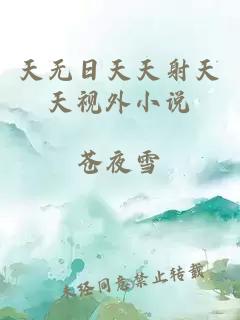 天無(wú)日天天射天天視外小說(shuō)