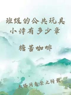 班級的公共玩具小詩(shī)有多少章