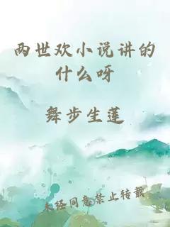 兩世歡小說(shuō)講的什么呀