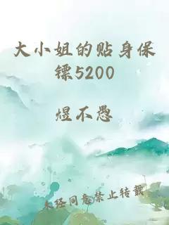 大小姐的貼身保鏢5200