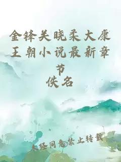 金鋒關(guān)曉柔大康王朝小說(shuō)最新章節
