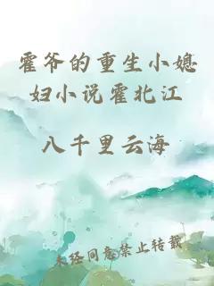 霍爺的重生小媳婦小說(shuō)霍北江