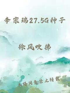 李宗瑞27.5G種子