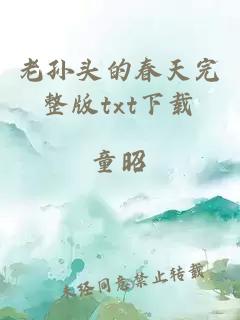 老孫頭的春天完整版txt下載