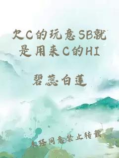 欠C的玩意SB就是用來(lái)C的HI