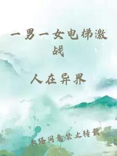 一男一女電梯激戰
