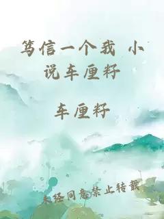 篤信一個(gè)我 小說(shuō)車(chē)厘籽