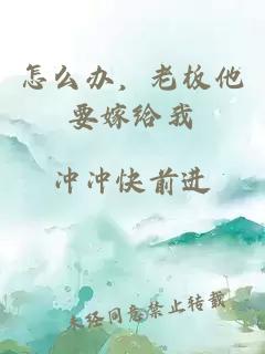怎么辦，老板他要嫁給我