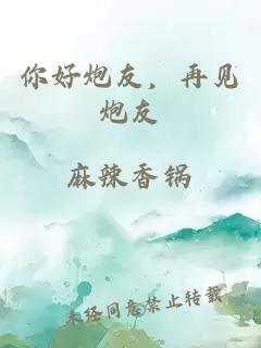 你好炮友，再見(jiàn)炮友