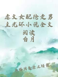 虐文女配搶走男主光環(huán)小說(shuō)全文閱讀