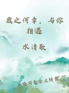 我之何幸，與你相遇