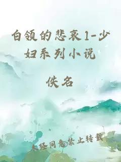 白領(lǐng)的悲哀1-少婦系列小說(shuō)