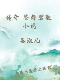 傳奇 墨舞碧歌 小說(shuō)