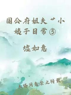 國公府姐夫艸小姨子日常③