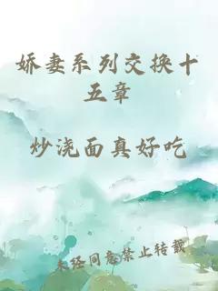 嬌妻系列交換十五章