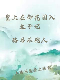 皇上在御花園入太子妃