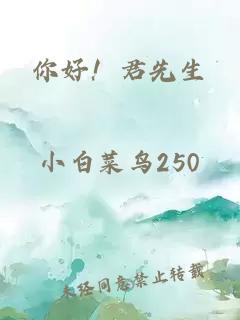 你好！君先生