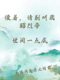 慢著(zhù)，請別叫我昭烈帝